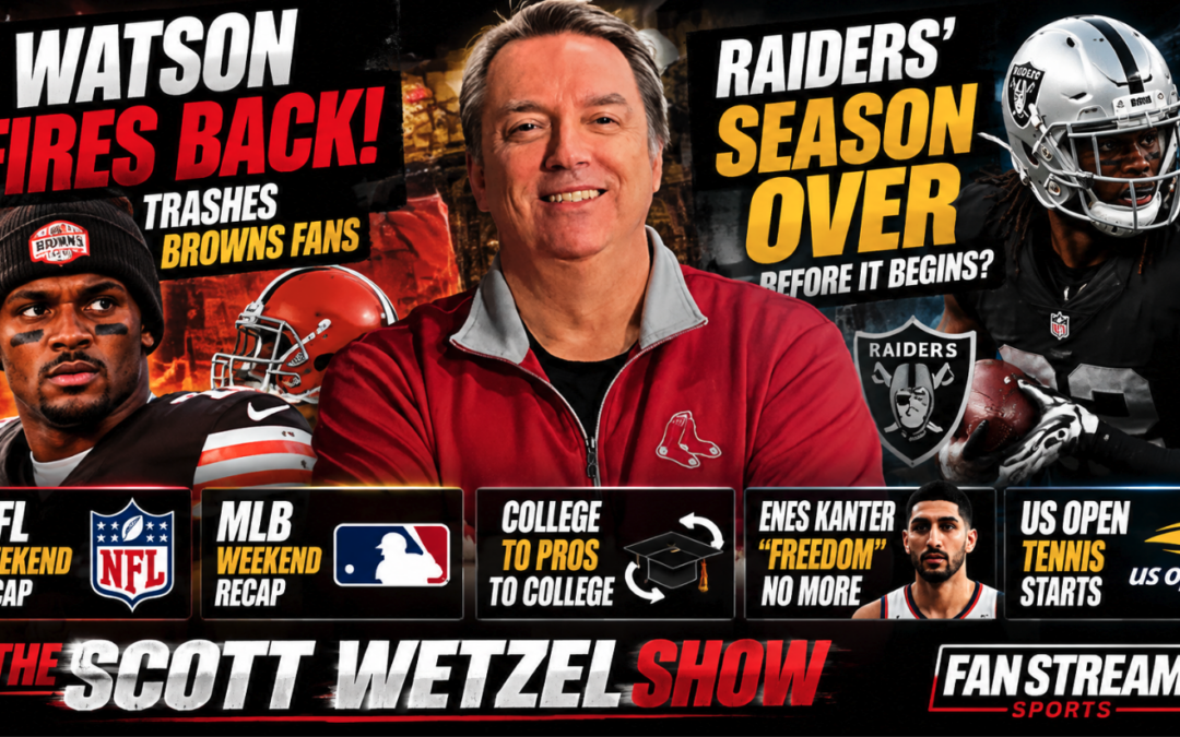 Deshaun Watson RIPS Browns Fans + Raiders Disaster | NFL Weekend Fallout | Scott Wetzel Show