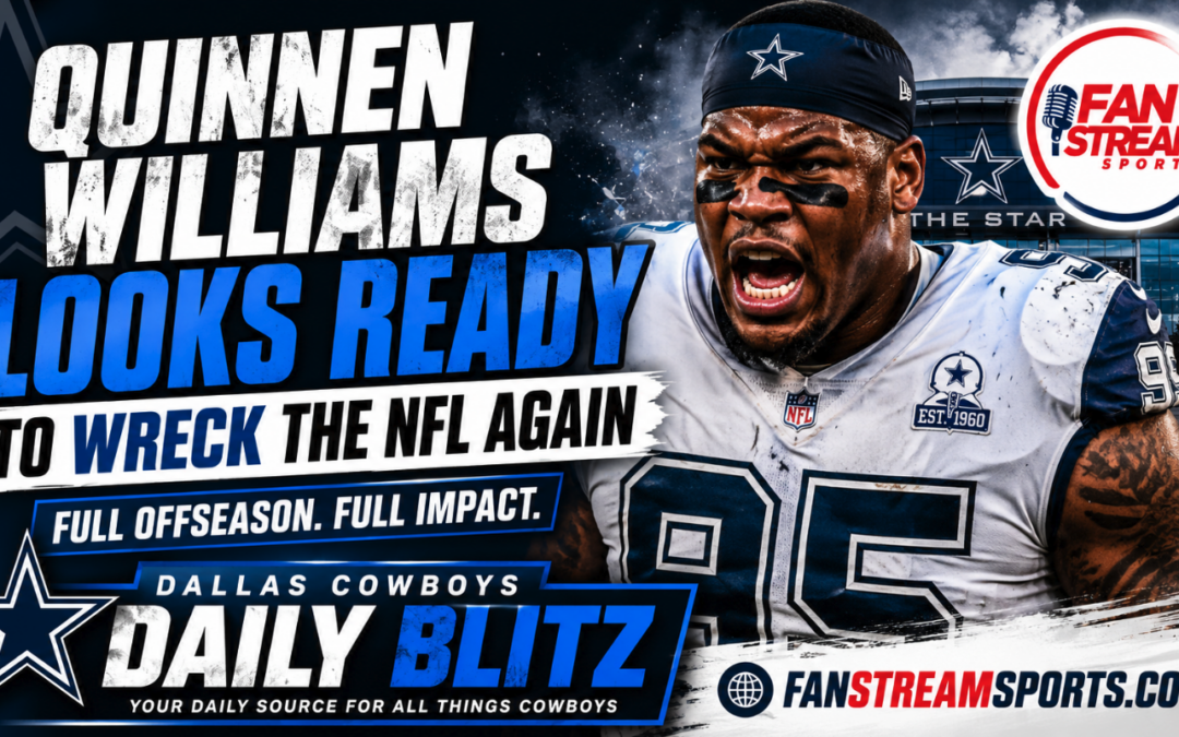 Quinnen Williams Looks Ready to Wreck the NFL Again in Dallas | Cowboys Daily Blitz LIVE