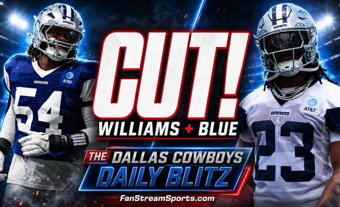 Cowboys Cut Sam Williams, Jaydon Blue in Ruthless 53-Man Shakeup