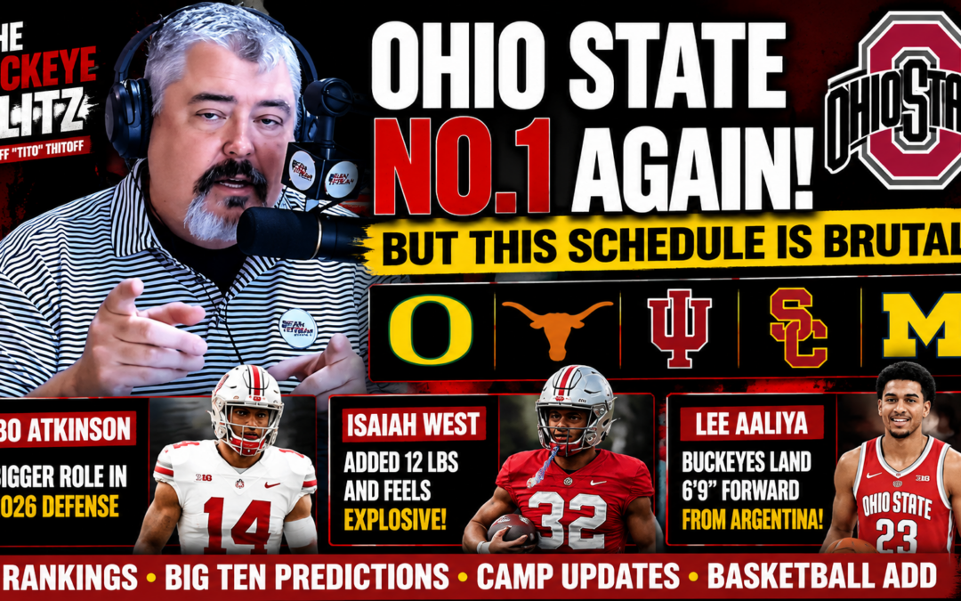 Ohio State No. 1 Again — But Can the Buckeyes Survive This Schedule? | Buckeyes Daily Blitz