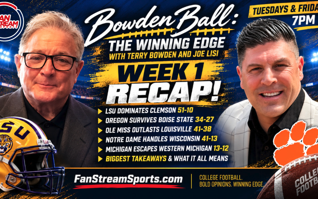 Week 1 Shockers | Texas vs Ohio State Takes Week 2 Center Stage | Bowden Ball