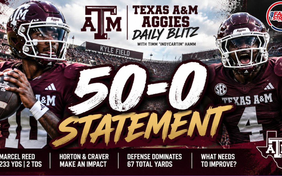 Texas A&M Dominates Missouri State 50-0 — Is This Defense Elite?