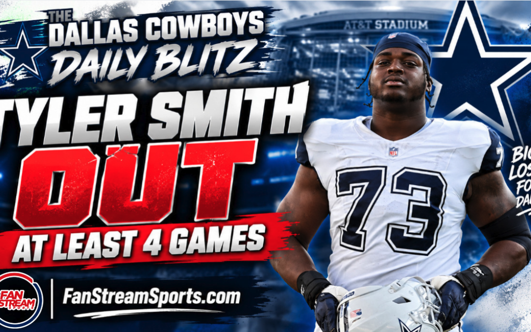 Cowboys Lose Tyler Smith — How Big Is the Blow to Dallas?