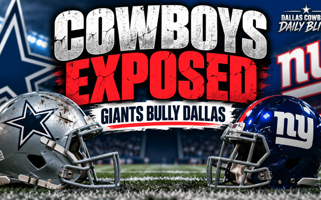 Cowboys Get Bullied by Giants: Week 1 Disaster Raises Big Red Flags