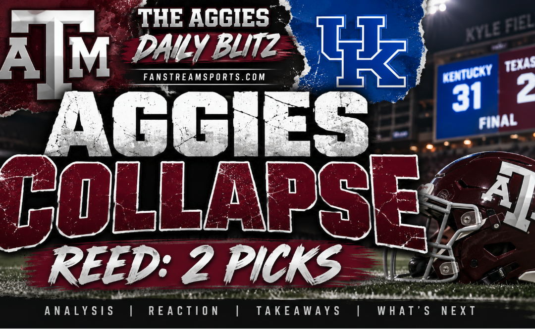 Texas A&M Stunned By Kentucky: Marcel Reed Picks, Defense Collapse