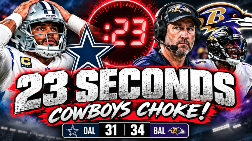 Cowboys CHOKE in Final 23 Seconds! Dak, Schottenheimer & Clock Chaos