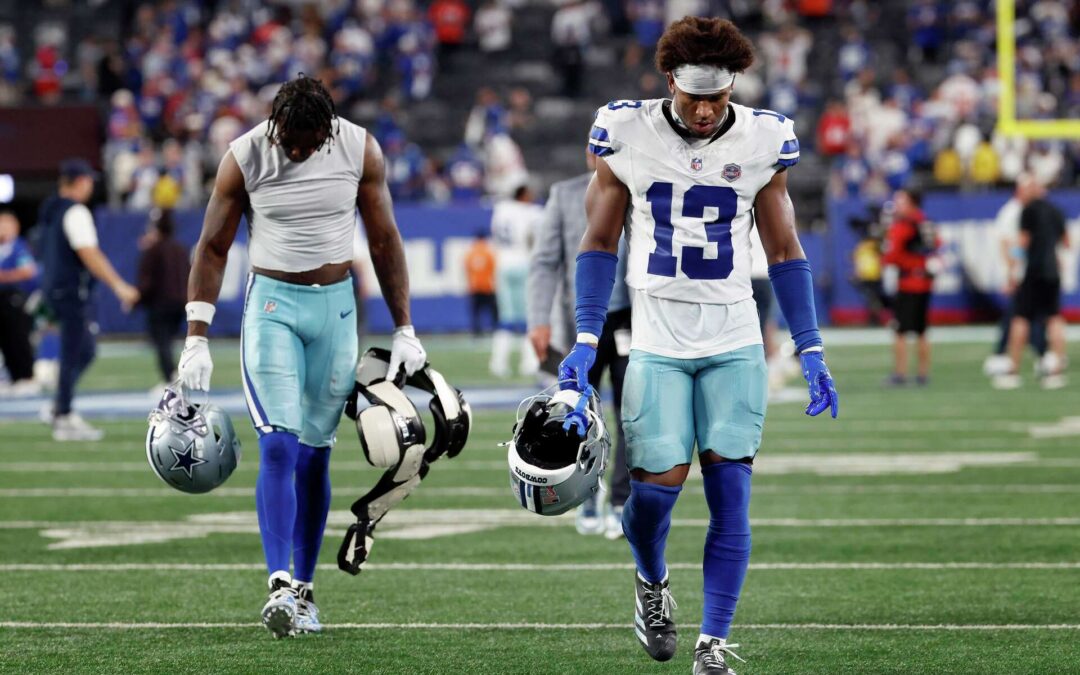Cowboys’ Week 1 flaws exposed as Giants spoil opener, 28-20