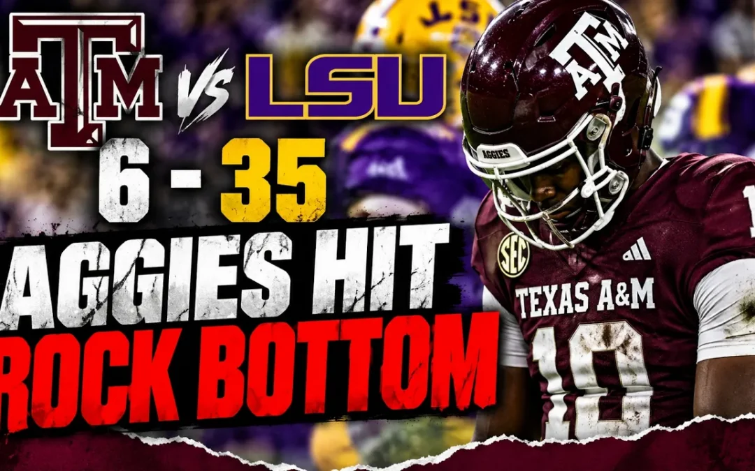 Texas A&M HUMILIATED By LSU: Marcel Reed, Aggies Offense Hit Rock Bottom