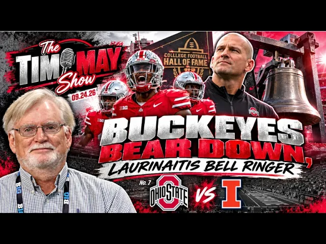 Ohio State Buckeyes Bear Down, James Laurinaitis Rings the Bell | Tim May Show