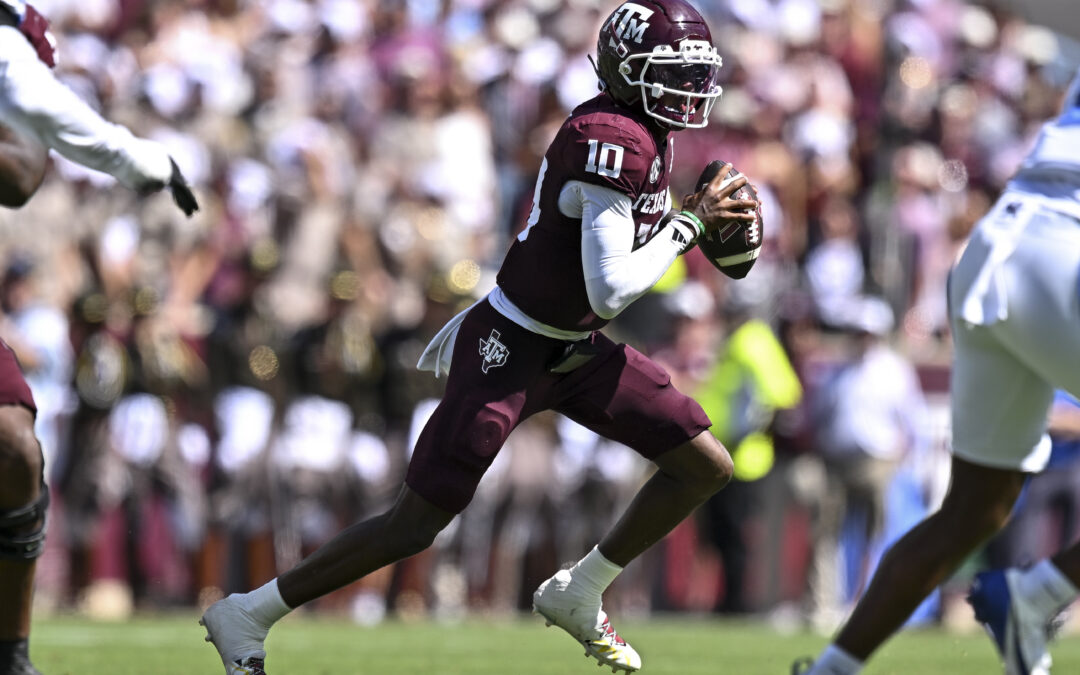 Texas A&M Crushes The Citadel 41-0 As Aggies Offense Comes Alive
