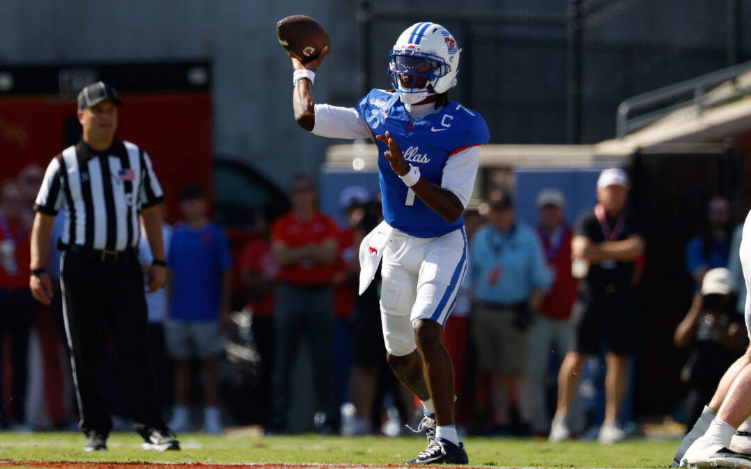 Kevin Jennings Makes History As SMU Destroys Cal With 42 Unanswered Points