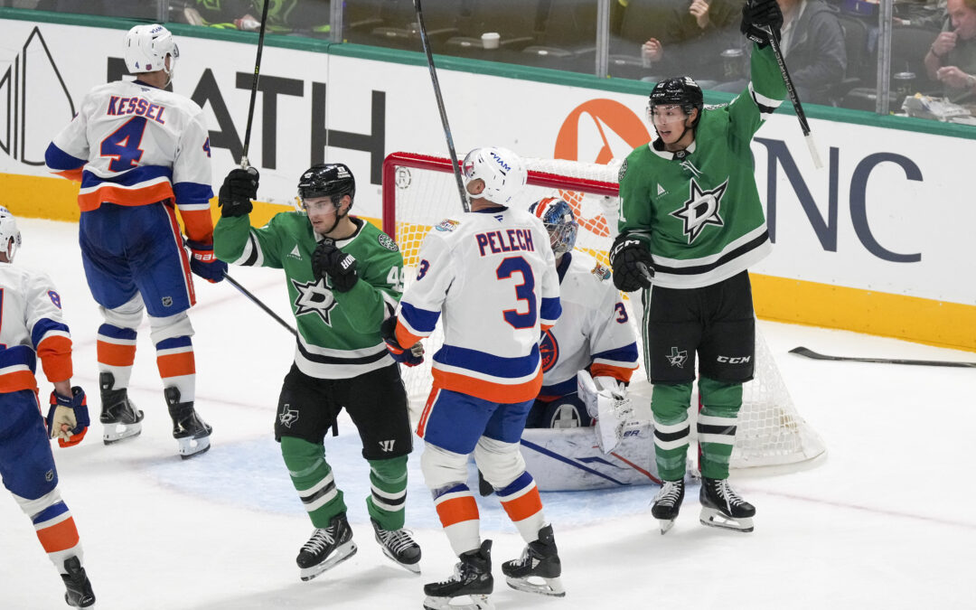 Stars Explode in Third Period, Beat Islanders 6-3 for Fifth Straight Win