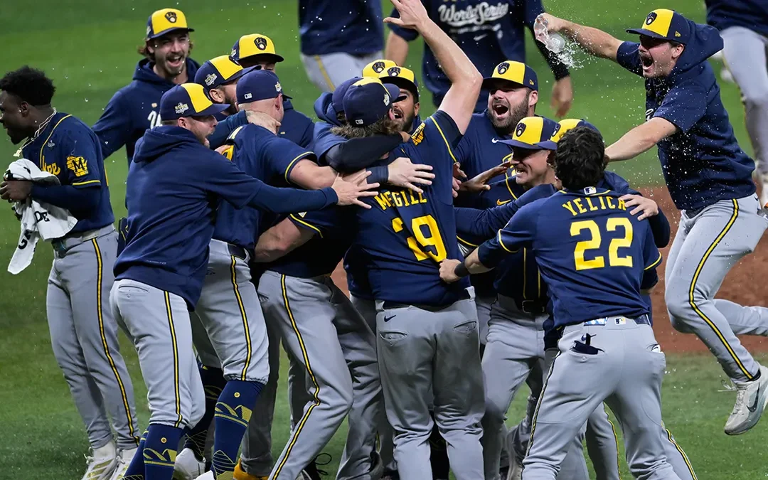 Brewers Make History, Beat Rays to Win First World Series Title
