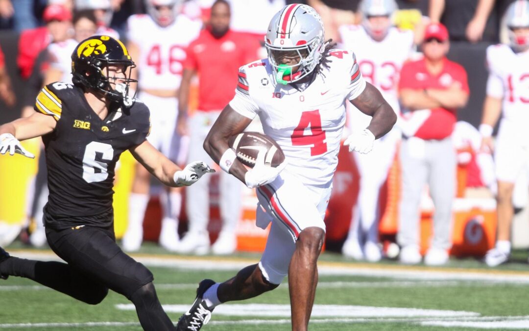 Ohio State Handles Iowa 31-14 As Sayin, Smith Torch Hawkeyes