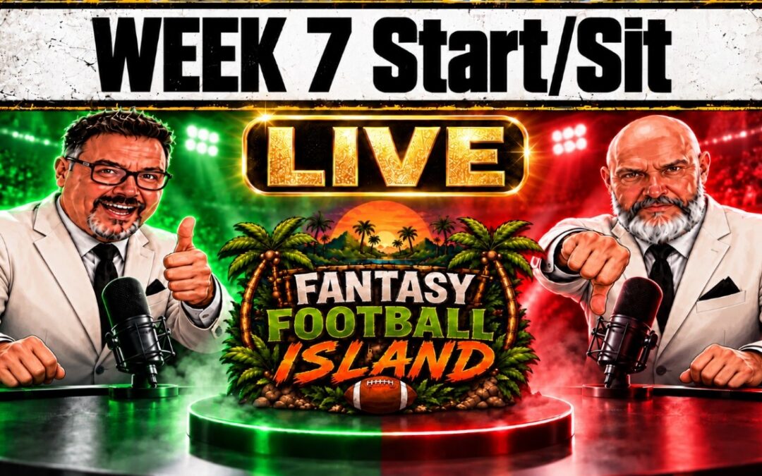 Week 7 Live Start/Sit Q & A |  Fantasy Football Island