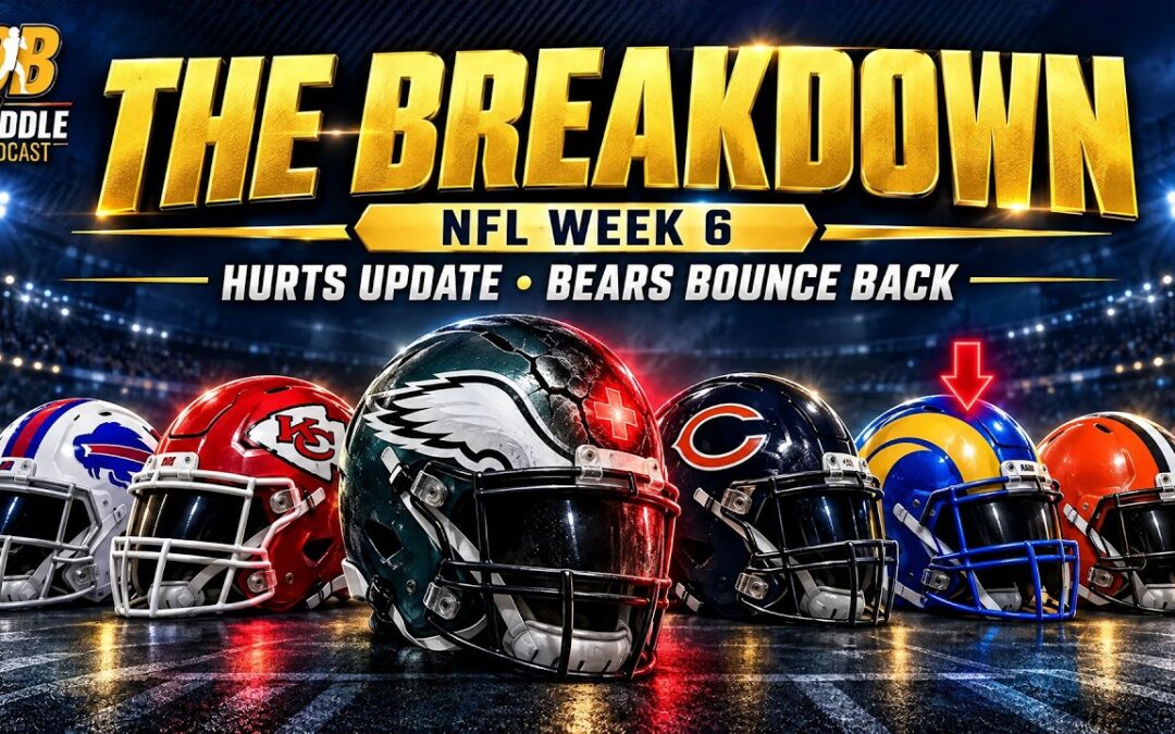Bears Bounce Back-Eagles in Crisis, Browns Take the AFC North – Rams Slide | QB Huddle
