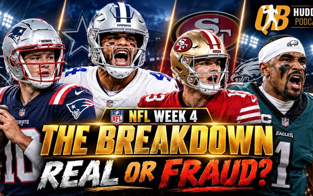 NFL Week 4 Breakdown: Cowboys  Stuns Texans, Maye Bounces Back & Are Eagles in Trouble? | QB Huddle