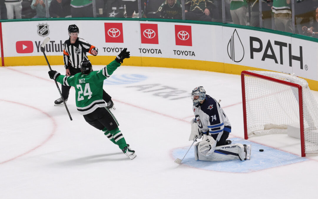 Roope Hintz Scores Twice As Stars Rally Past Jets In Overtime