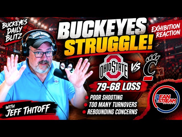 OHIO STATE BASKETBALL WARNING SIGNS? Buckeyes Struggle vs Cincinnati! | Buckeyes Daily Blitz
