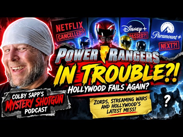 Power Rangers CANCELLED Again?! Netflix, Disney+ & Paramount Drama | Colby Sapp’s Mystery Shotgun