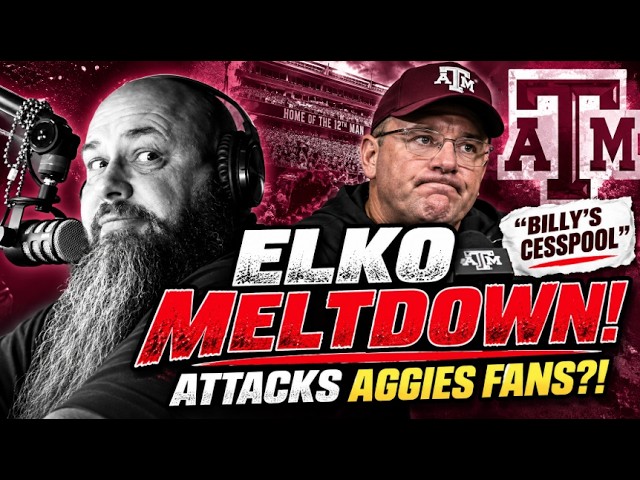 MIKE ELKO MELTDOWN! Aggies Coach Attacks Fans, Then BACKTRACKS! | Aggies Daily Blitz
