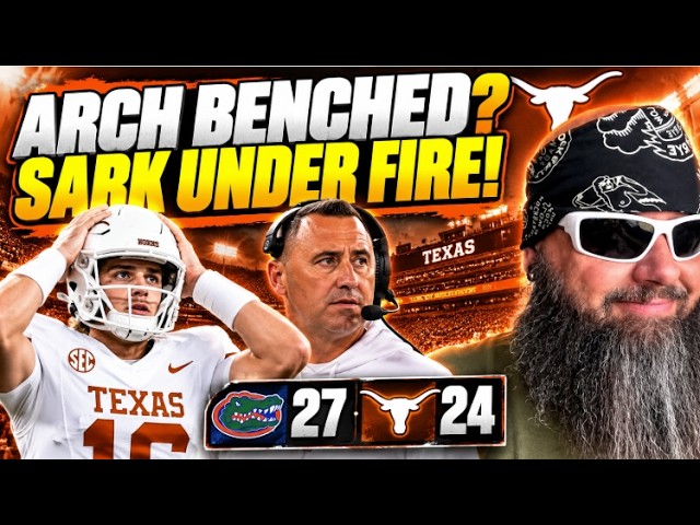 ARCH MANNING BENCHED? Sarkisian Under Fire After Texas COLLAPSE! | Longhorns Daily Blitz