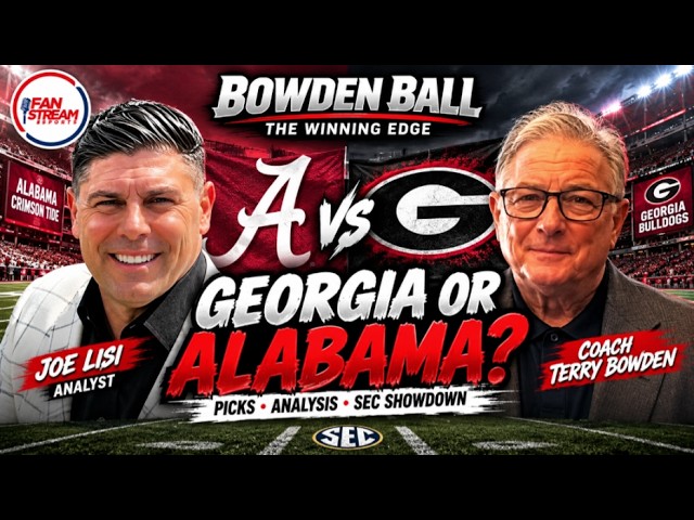 Georgia vs Alabama Picks, Predictions & College Football Betting Angles | Bowden Ball
