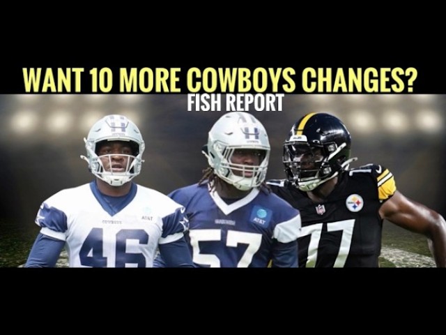 Fish for Breakfast: Fish Suggests 10 MORE #Cowboys Changes
