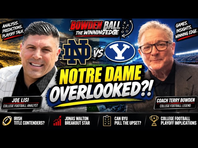 Notre Dame UNDER THE RADAR? Plus: TEN-AL, TEX-FL, AUB-GA, MIZ-Ole Miss, OSU-IN | Bowden Ball