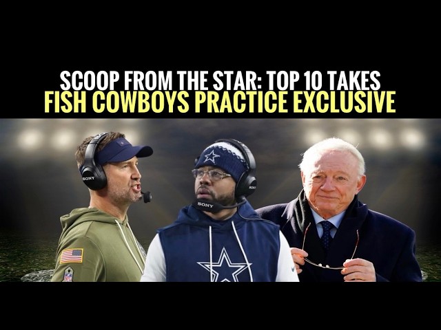 FISH SCOOP INSIDE PRACTICE! ‘Never Seen This Before!’ #DallasCowboys Fish Report LIVE!