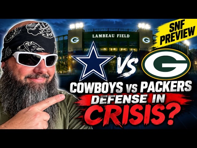 Cowboys vs Packers: Dallas Defense in CRISIS? | SNF Preview | Cowboys Daily Blitz