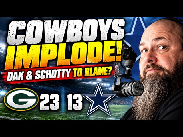 Cowboys EMBARRASSED by Packers! Dak, Schottenheimer Under Fire | Cowboys Daily Blitz