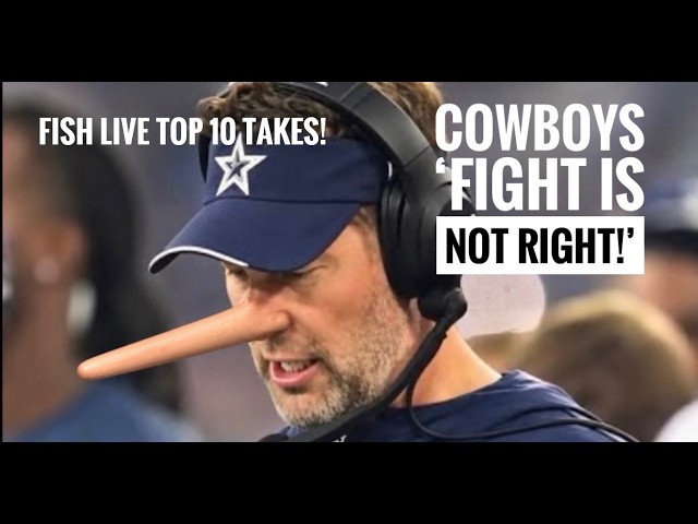 ‘THE FIGHT IS RIGHT!’ (But, is it?!) #DallasCowboys Fish Report Live – Top 10 Takes
